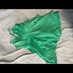 Green dress wore it once